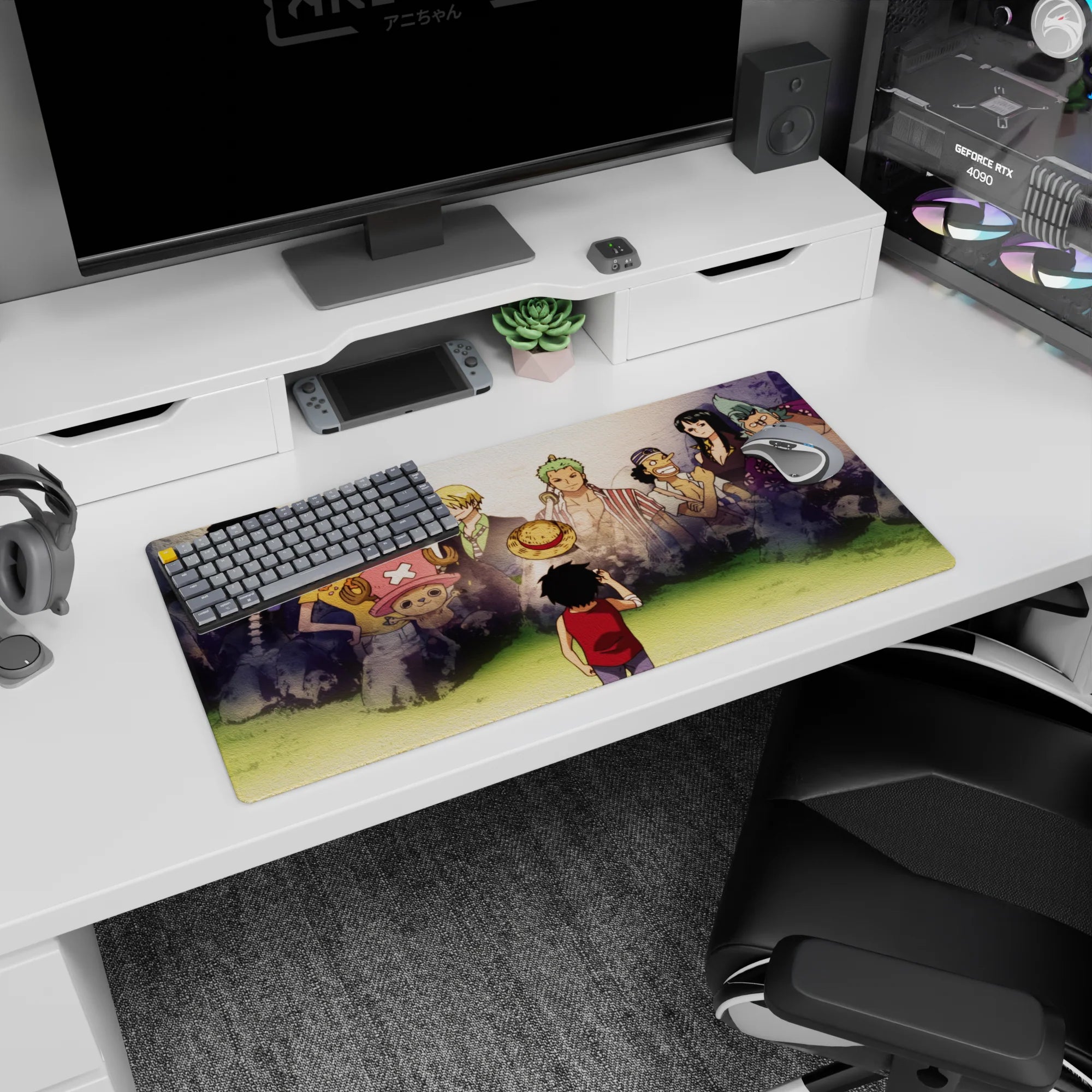 One Piece Deskmat | Mousepad | Deskpad - Straw Hats’ Bond - AniChan