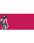 Attack on Titan - Anime Mouse Pad and Desk Pad - Mikasa Crimson Resolve - AniChan