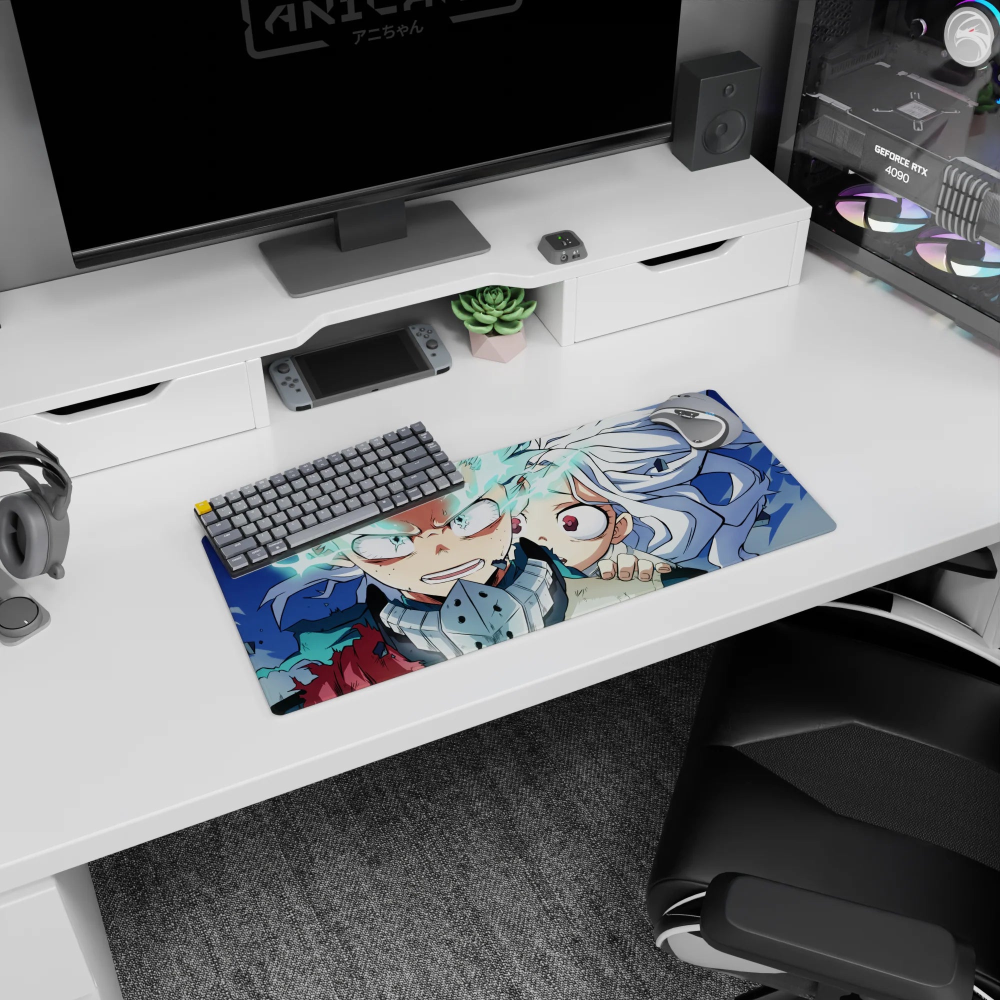 My Hero Academia Deskmat | Mousepad | Deskpad - Full Charge Hero - AniChan