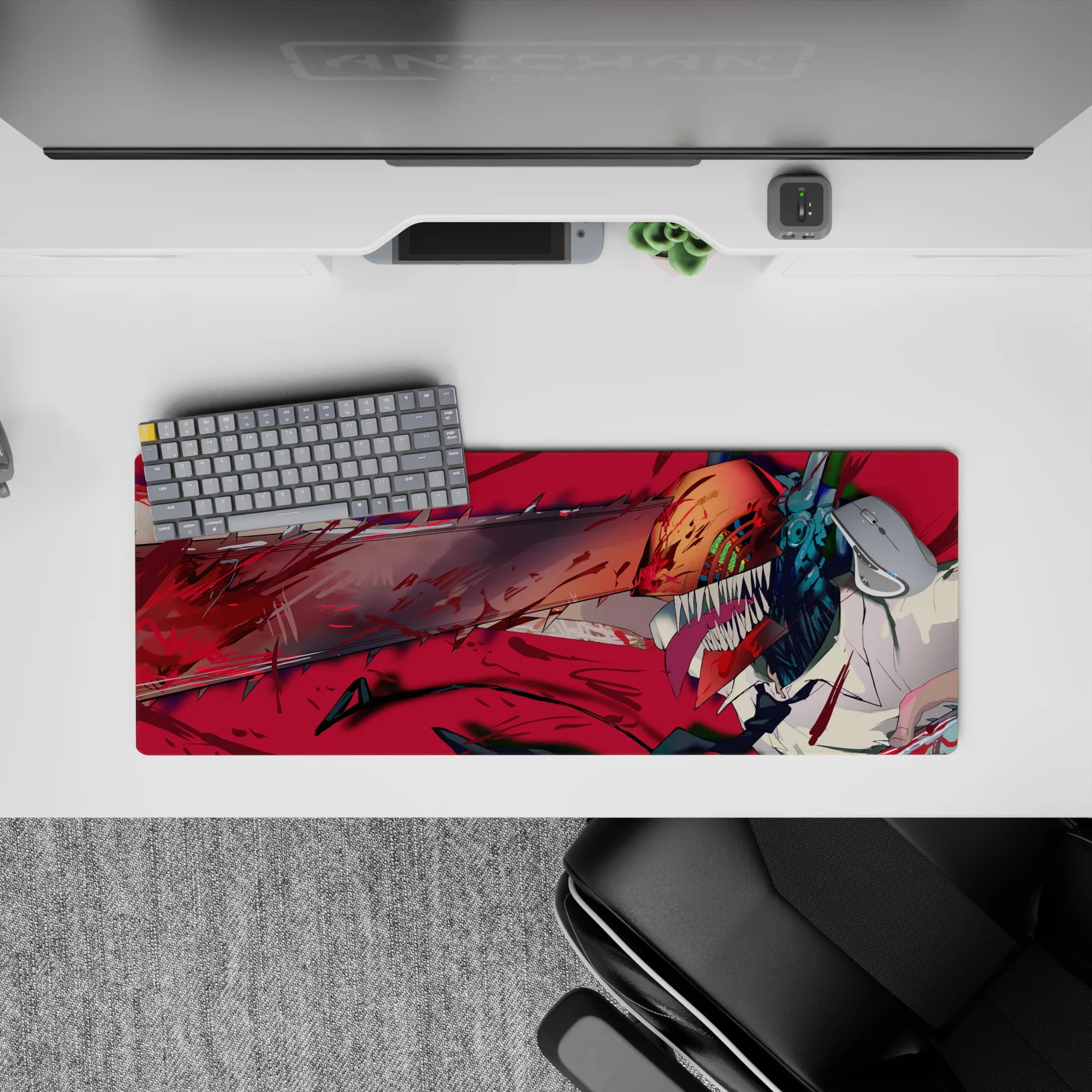 Chainsaw Man - Anime Mouse Pad and Desk Pad - True Carnage - AniChan