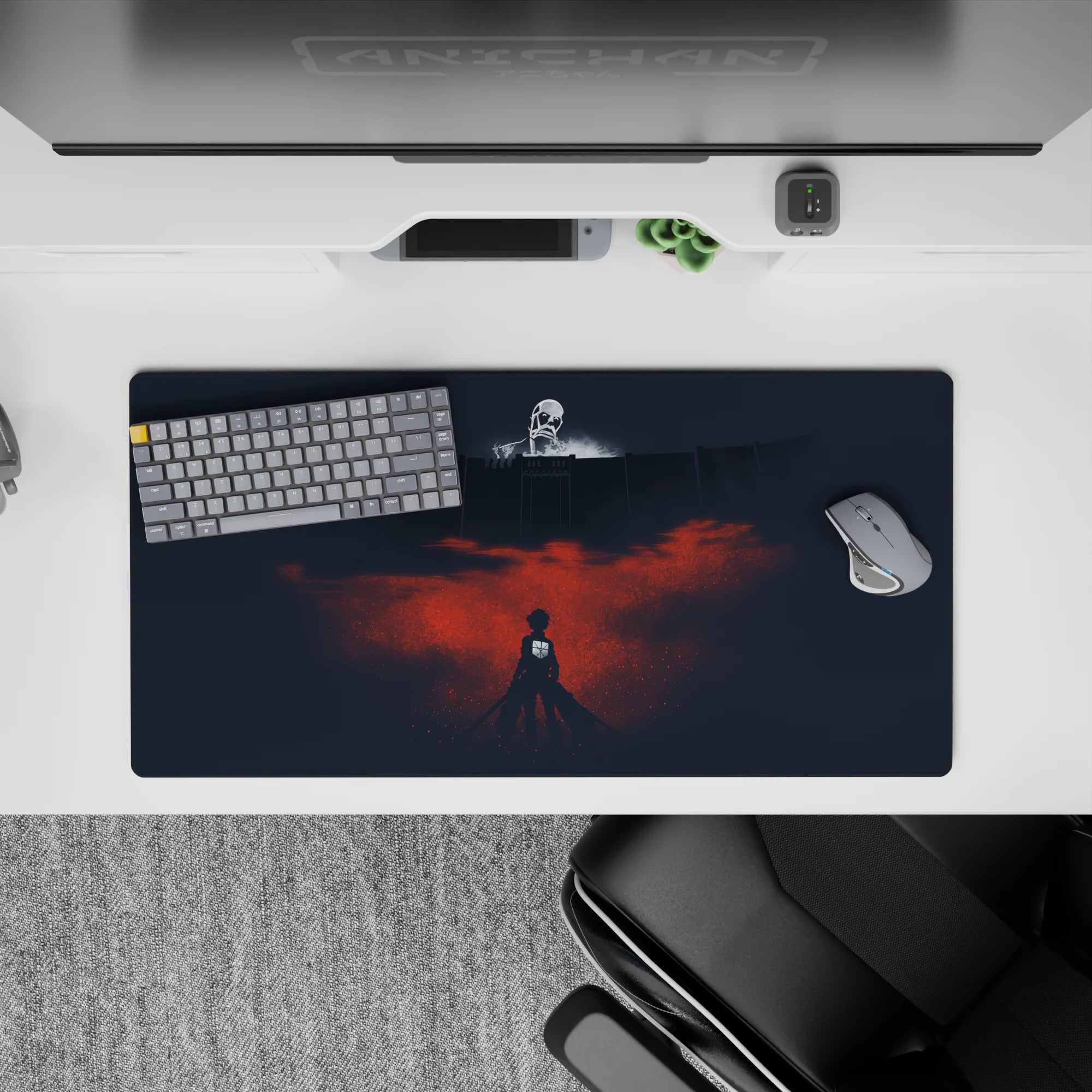 Attack on Titan - Anime Mouse Pad and Desk Pad - Colossal Reckoning - AniChan