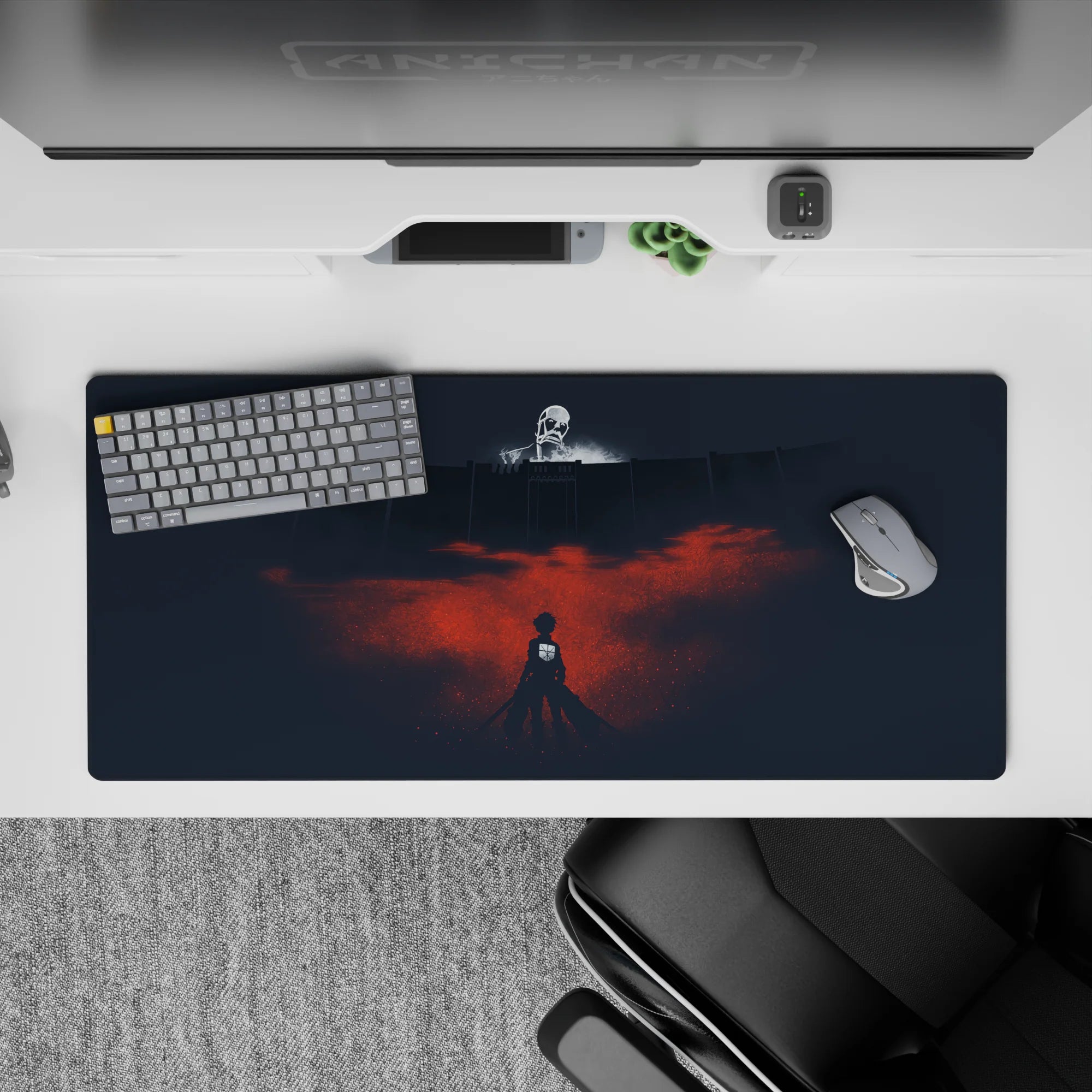 Attack on Titan - Anime Mouse Pad and Desk Pad - Colossal Reckoning - AniChan