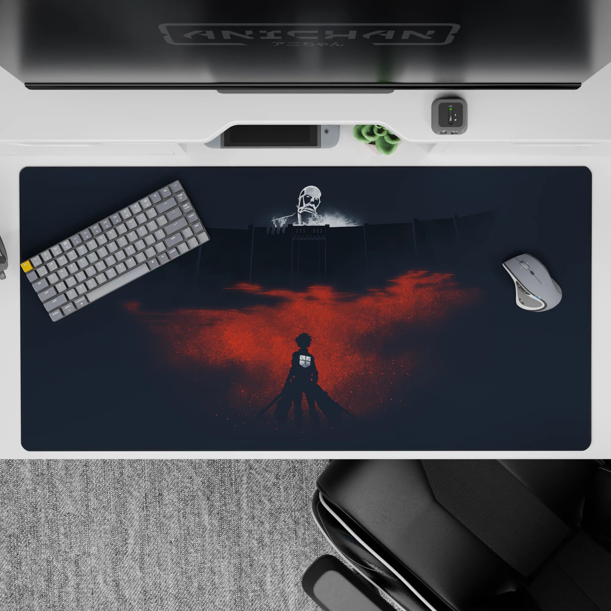 Attack on Titan - Anime Mouse Pad and Desk Pad - Colossal Reckoning - AniChan