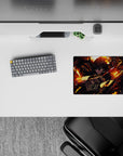 Solo Leveling Deskmat | Mousepad | Deskpad - Blazing Fury Ascend