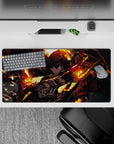 Solo Leveling Deskmat | Mousepad | Deskpad - Blazing Fury Ascend