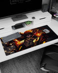 Solo Leveling Deskmat | Mousepad | Deskpad - Blazing Fury Ascend