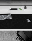 Topographic (Topo) Deskmat | Mousepad | Deskpad - Shadow Topography - AniChan