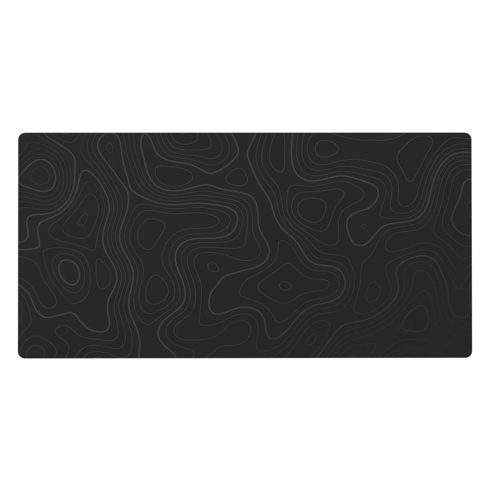 Topographic (Topo) Deskmat | Mousepad | Deskpad - Shadow Topography - AniChan