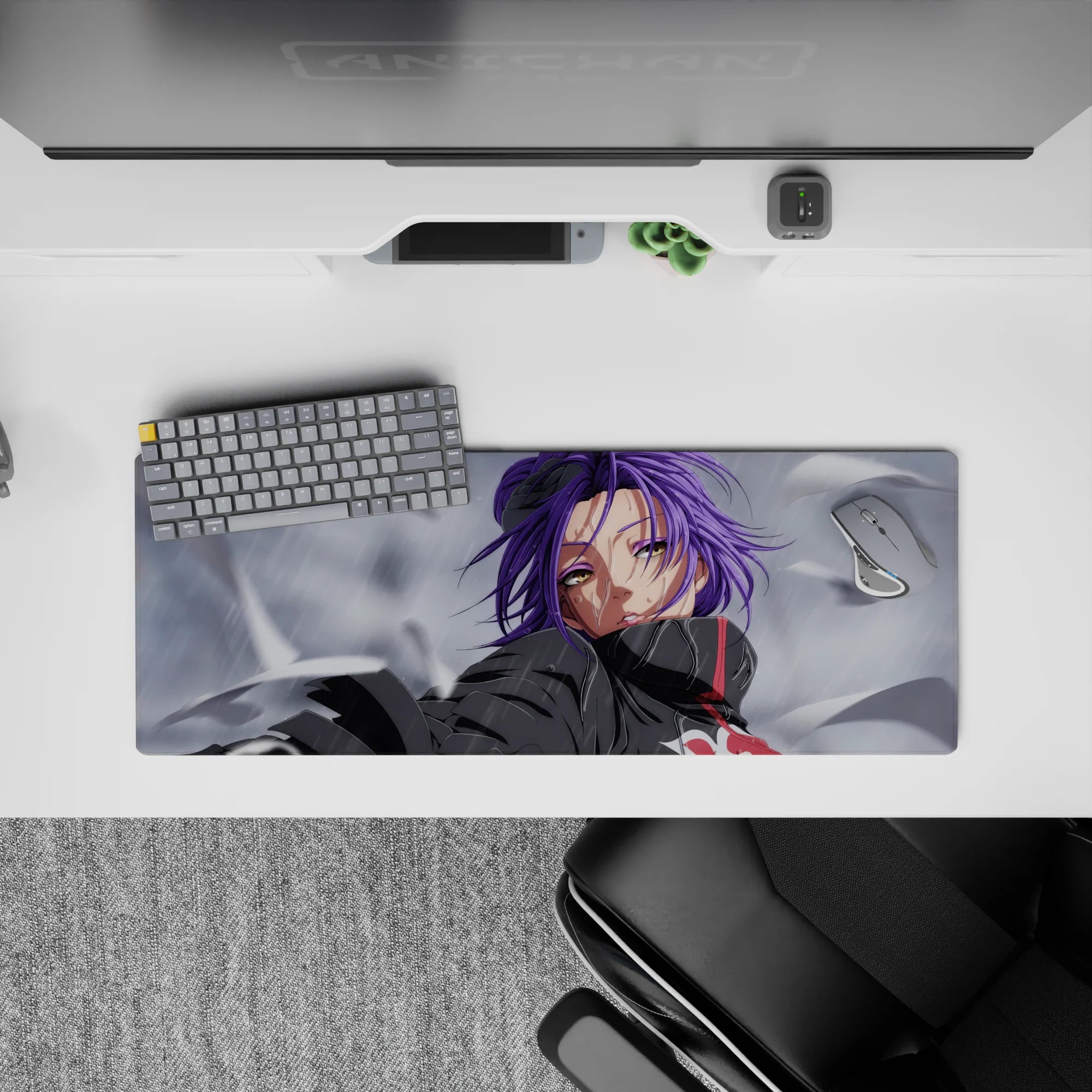 Akatsuki Deskmat | Mousepad | Deskpad - Konan Rainfall - AniChan