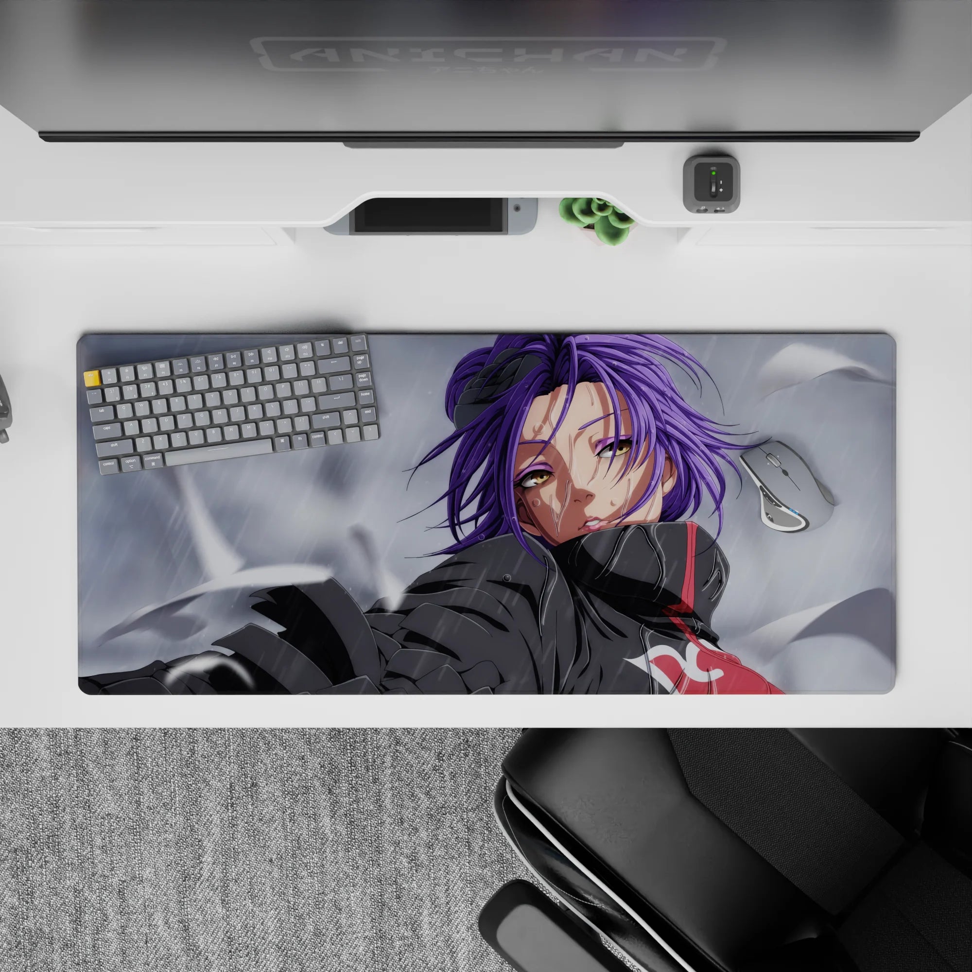 Akatsuki Deskmat | Mousepad | Deskpad - Konan Rainfall - AniChan