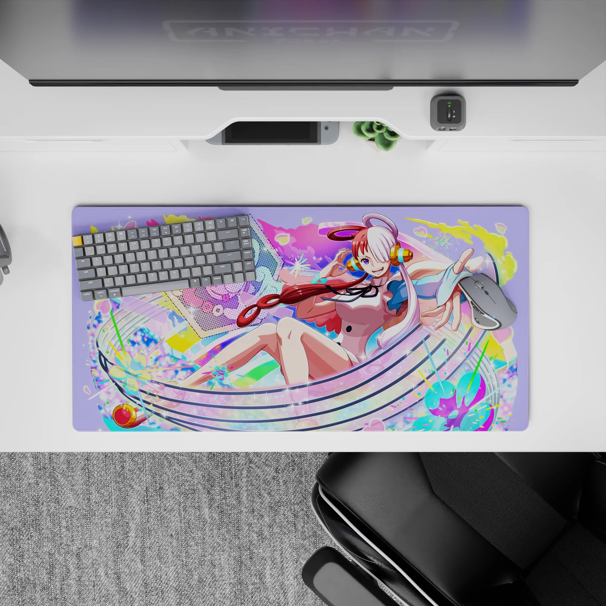 One Piece Deskmat | Mousepad | Deskpad - Uta&#39;s Harmonious Dream - AniChan