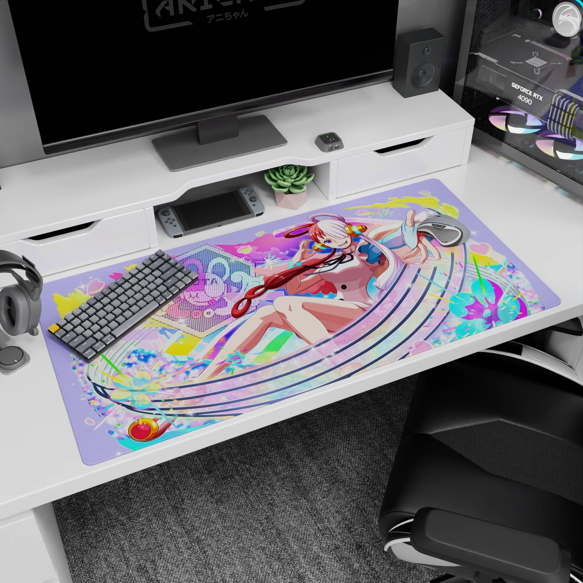 One Piece Deskmat | Mousepad | Deskpad - Uta's Harmonious Dream - AniChan