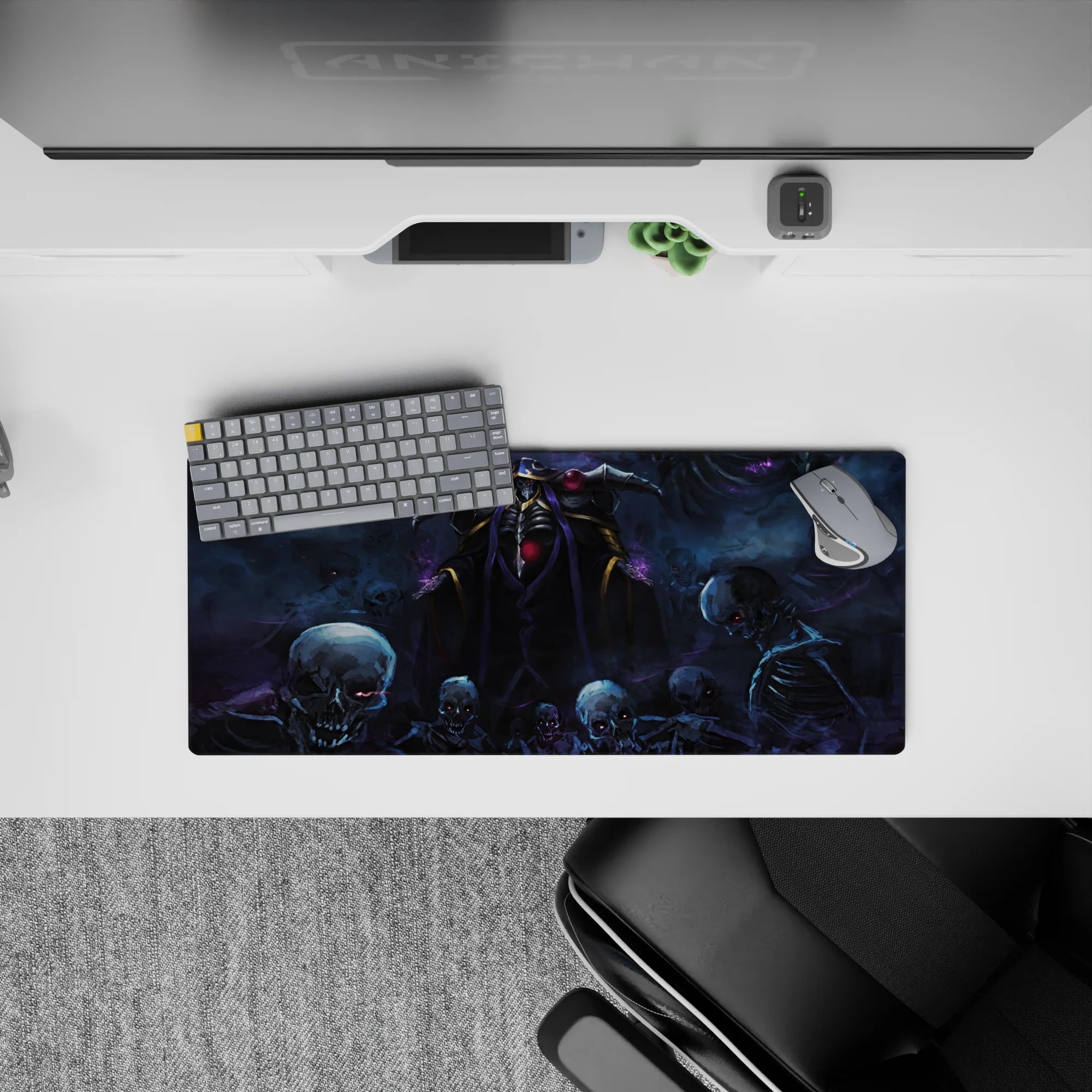 Overlord Deskmat | Mousepad | Deskpad - Ainz&#39;s Dark Legion - AniChan