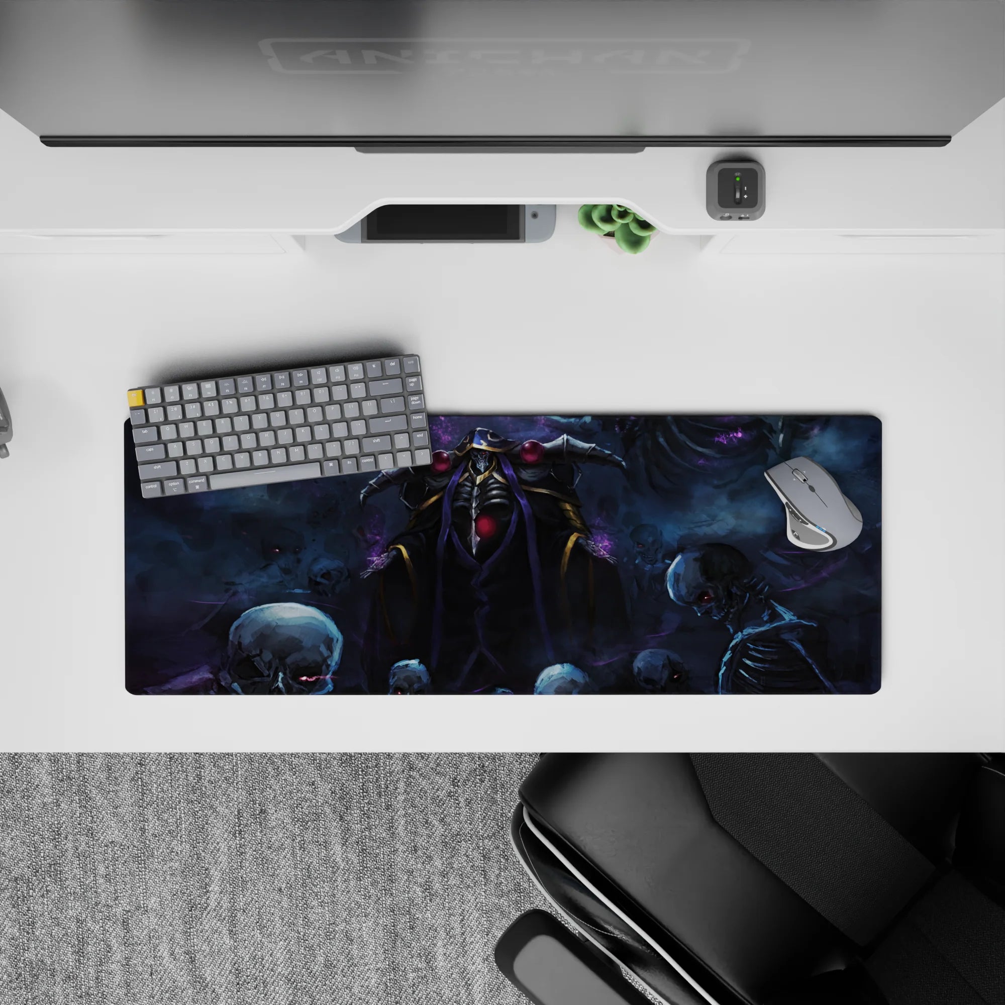 Overlord Deskmat | Mousepad | Deskpad - Ainz&#39;s Dark Legion - AniChan