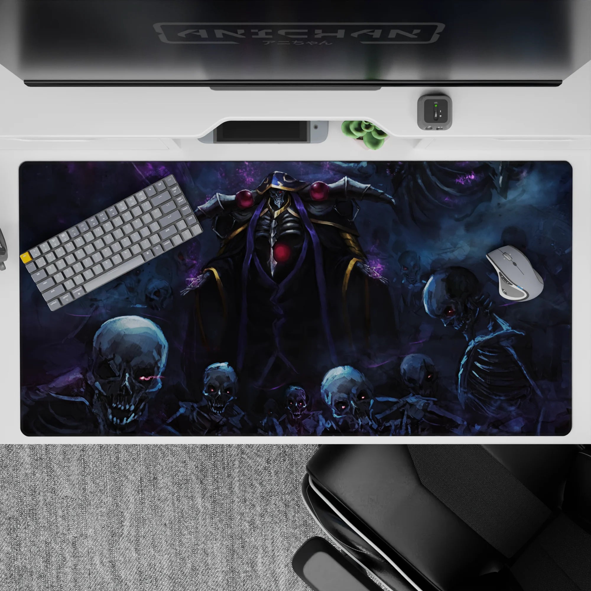 Overlord Deskmat | Mousepad | Deskpad - Ainz's Dark Legion - AniChan