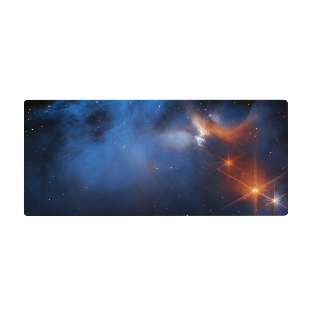 Nebula Sunrise Drift - Space Mouse Pad and Desk Pad – AniChan