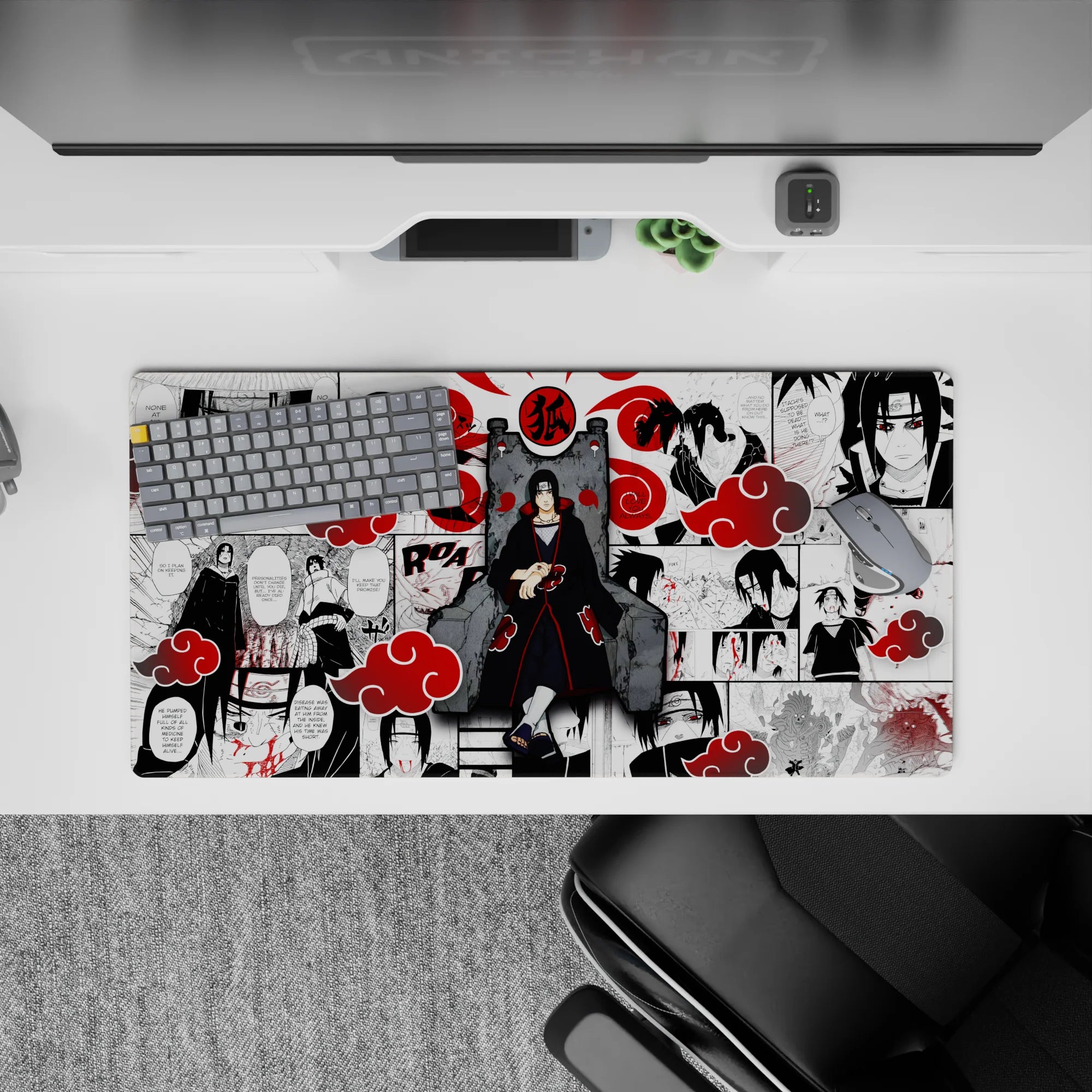 Akatsuki Deskmat | Mousepad | Deskpad - Legacy of Itachi - AniChan