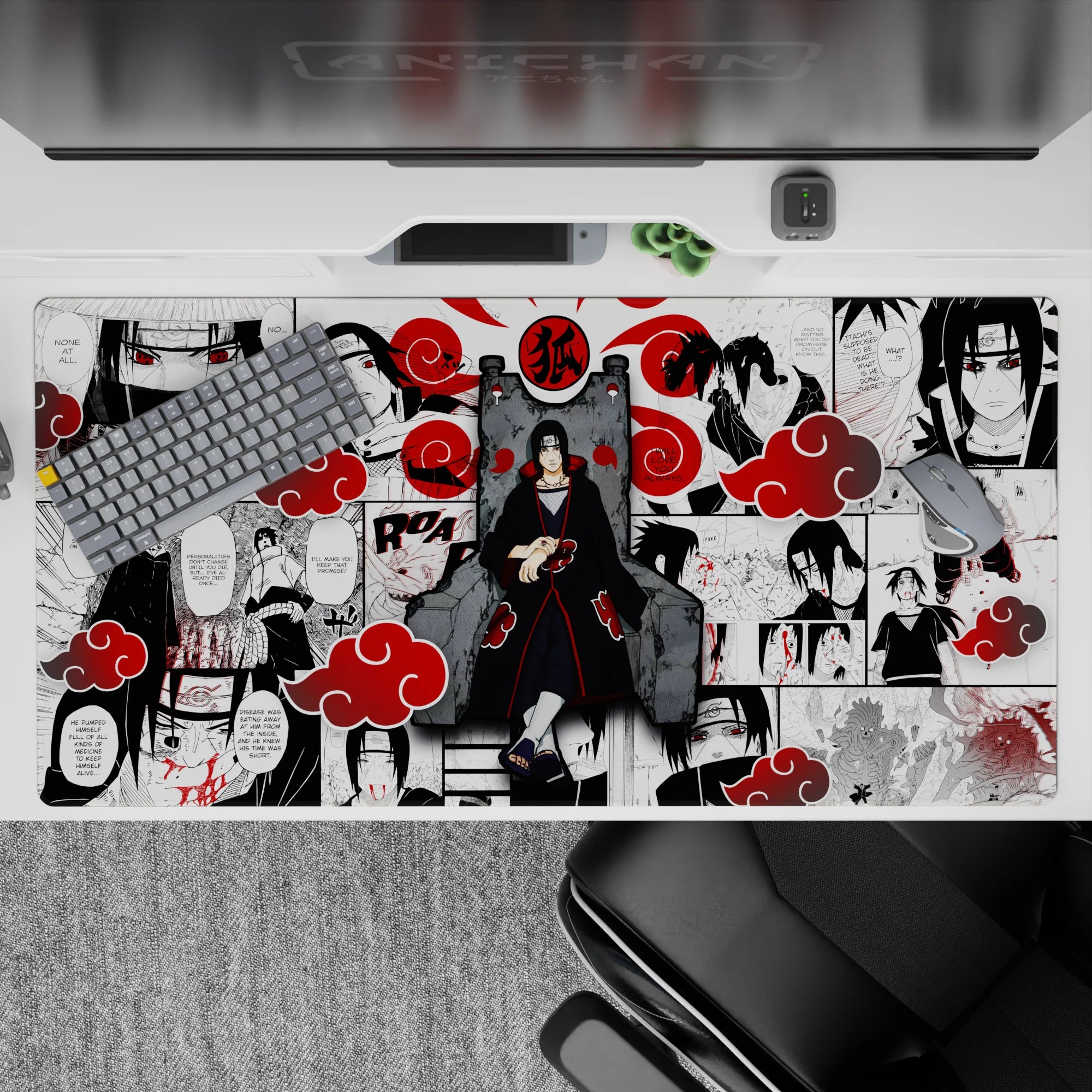 Akatsuki Deskmat | Mousepad | Deskpad - Legacy of Itachi - AniChan