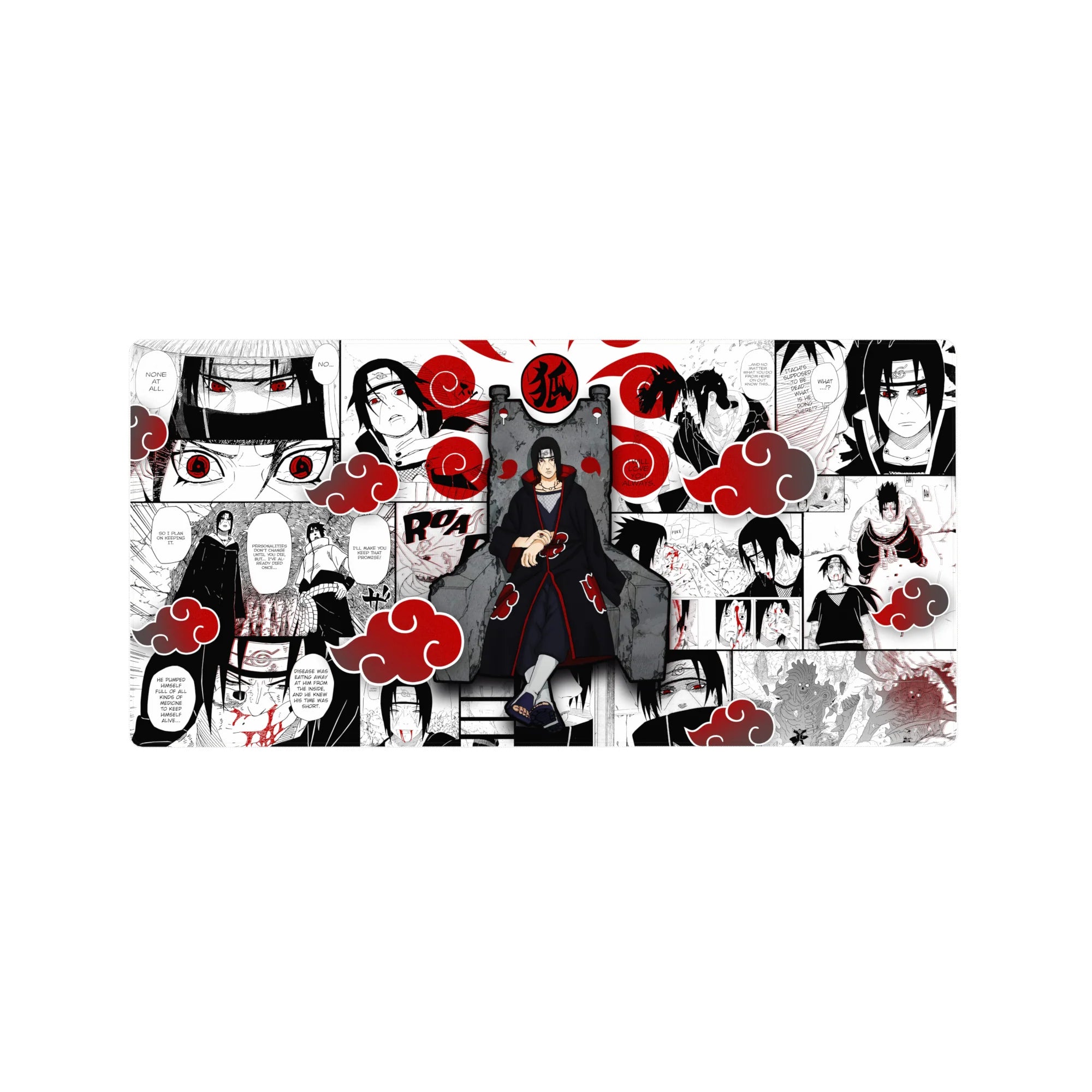 Akatsuki Deskmat | Mousepad | Deskpad - Legacy of Itachi - AniChan