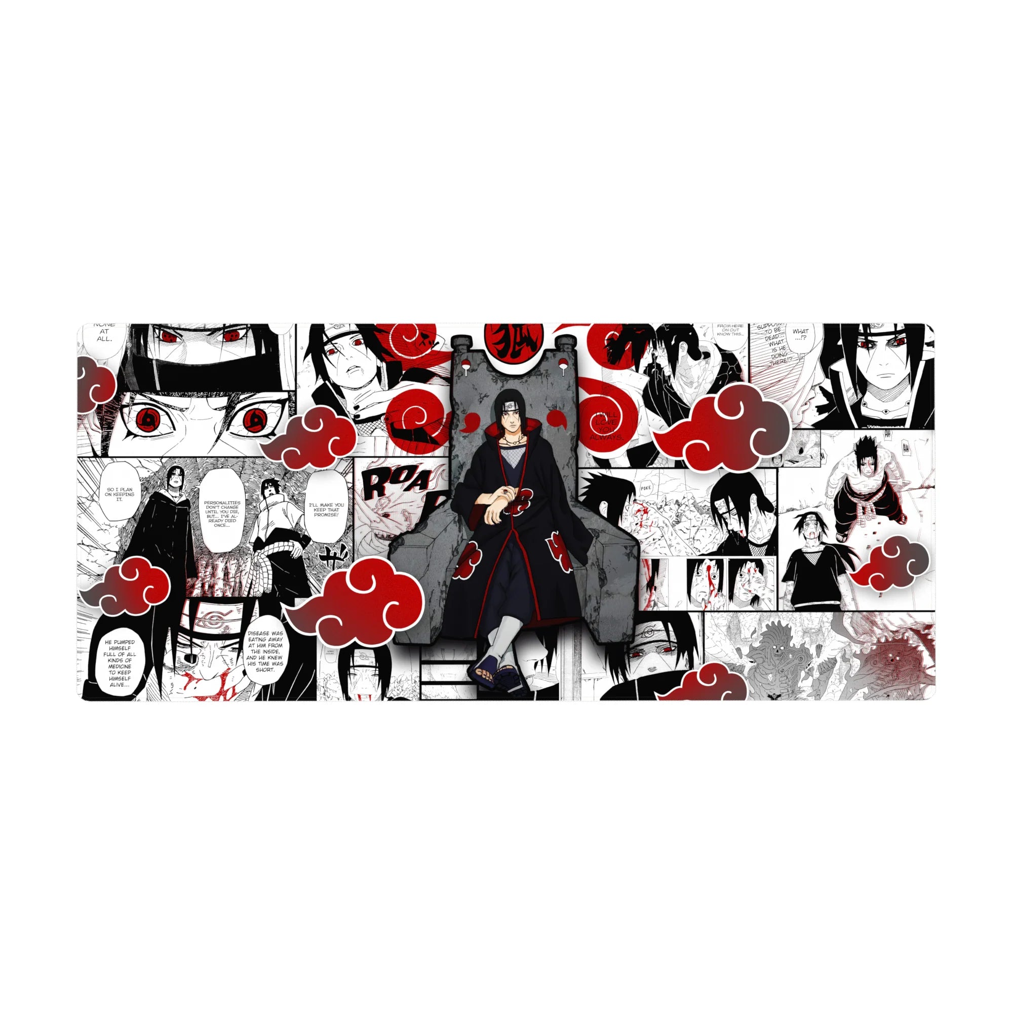 Akatsuki Deskmat | Mousepad | Deskpad - Legacy of Itachi - AniChan