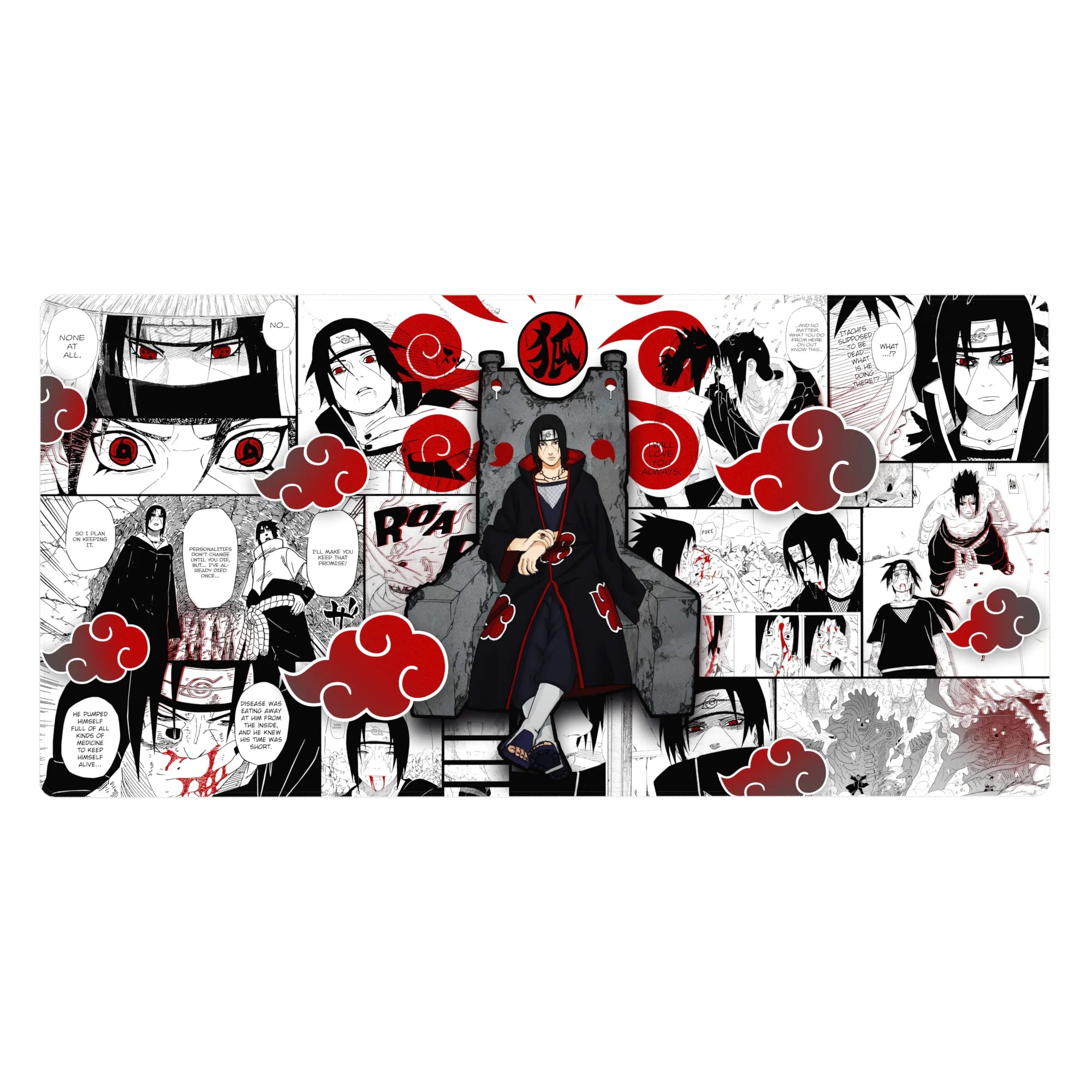 Akatsuki Deskmat | Mousepad | Deskpad - Legacy of Itachi - AniChan