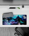 Abstract Deskmat | Mousepad | Deskpad - Celestial Nebula Dream - AniChan