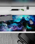 Abstract Deskmat | Mousepad | Deskpad - Celestial Nebula Dream - AniChan