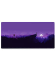 Vector Landscapes Deskmat | Mousepad | Deskpad - Moonlit Journey