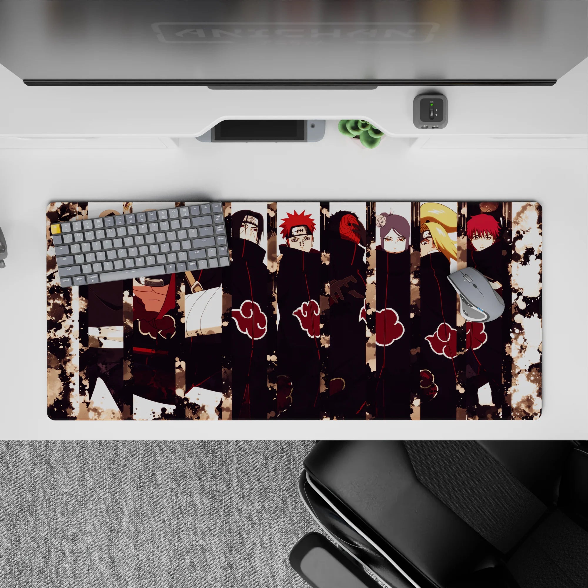 Akatsuki Deskmat | Mousepad | Deskpad - Shadows - AniChan