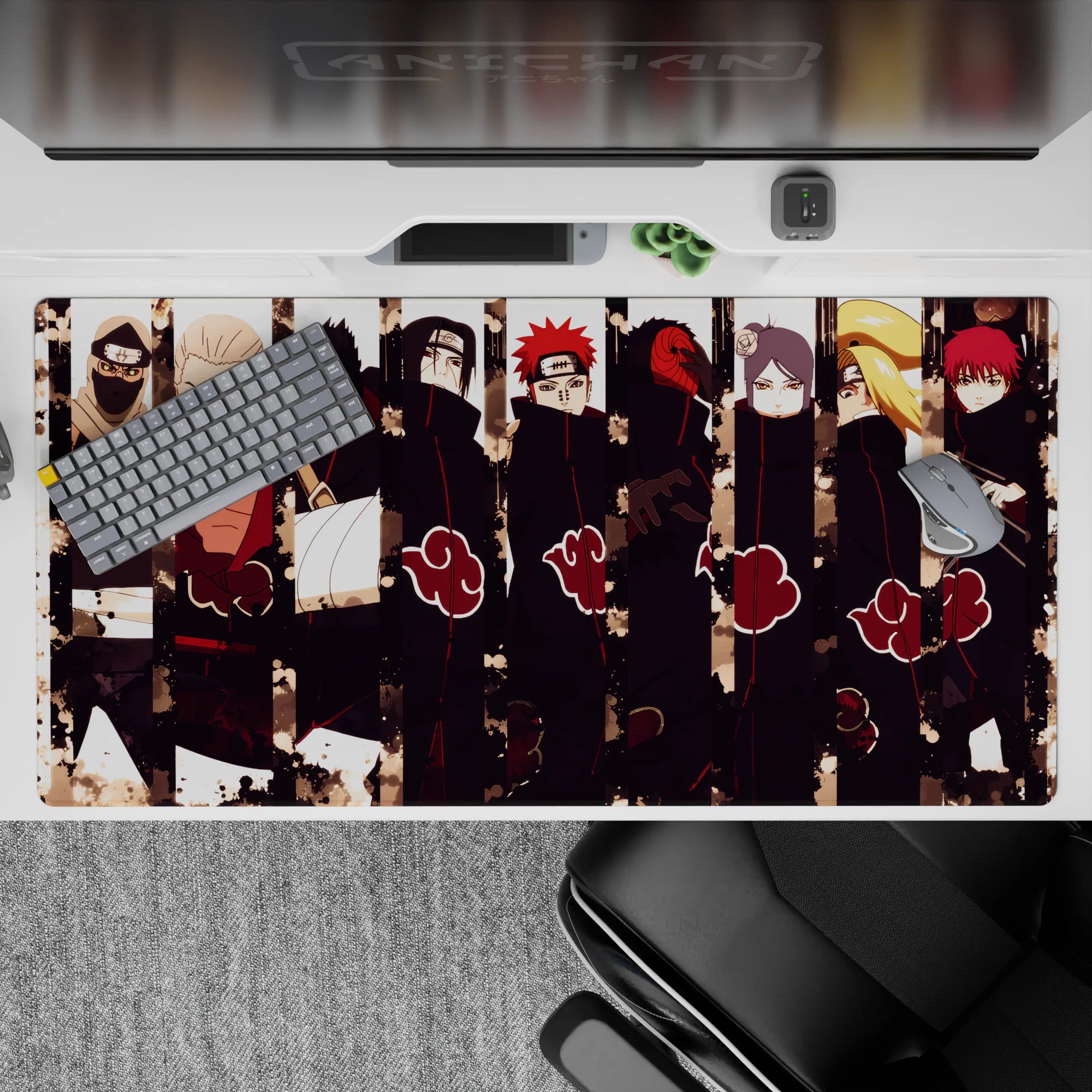 Akatsuki Deskmat | Mousepad | Deskpad - Shadows - AniChan