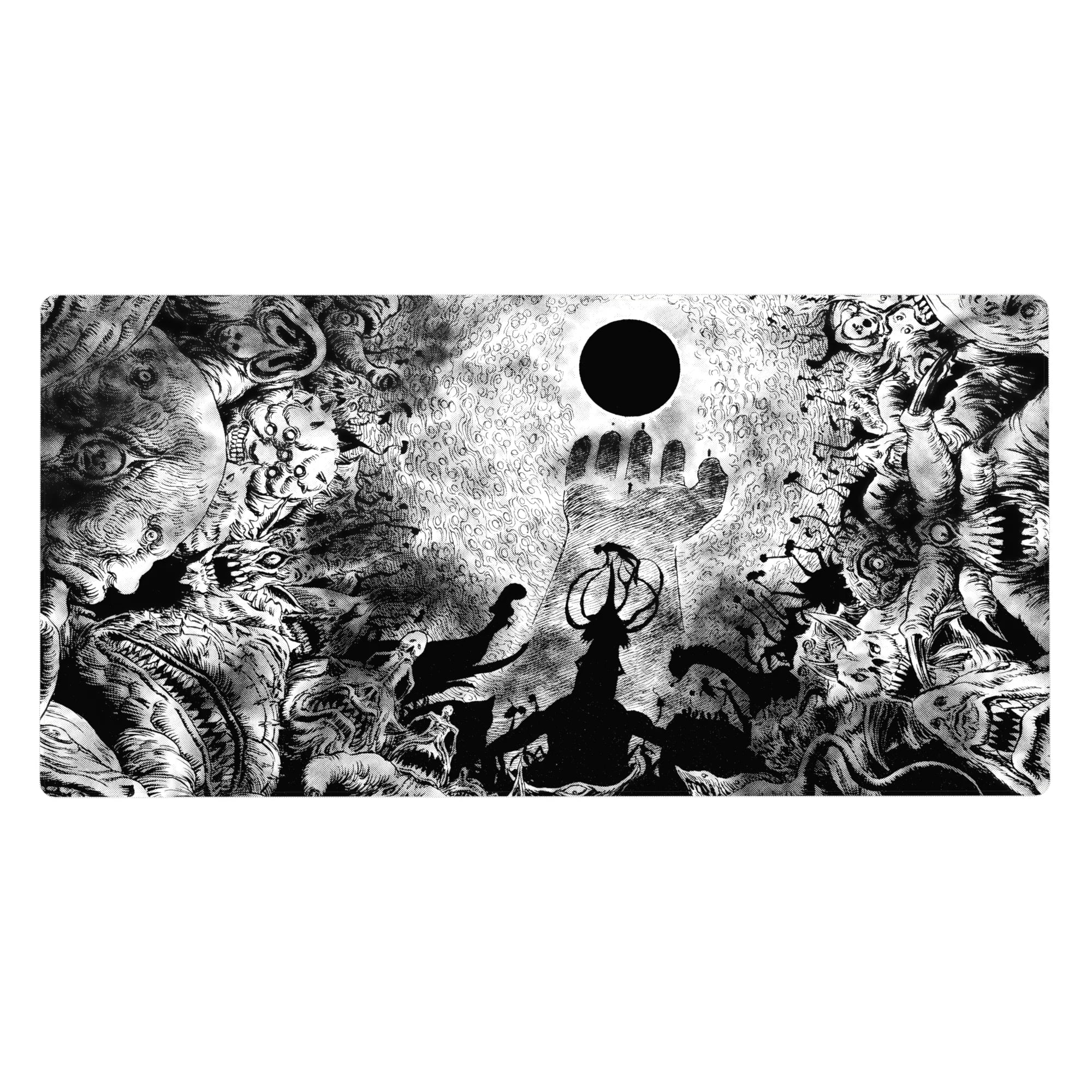 Berserk Deskmat | Mousepad | Deskpad - Eclipse of Madness - AniChan