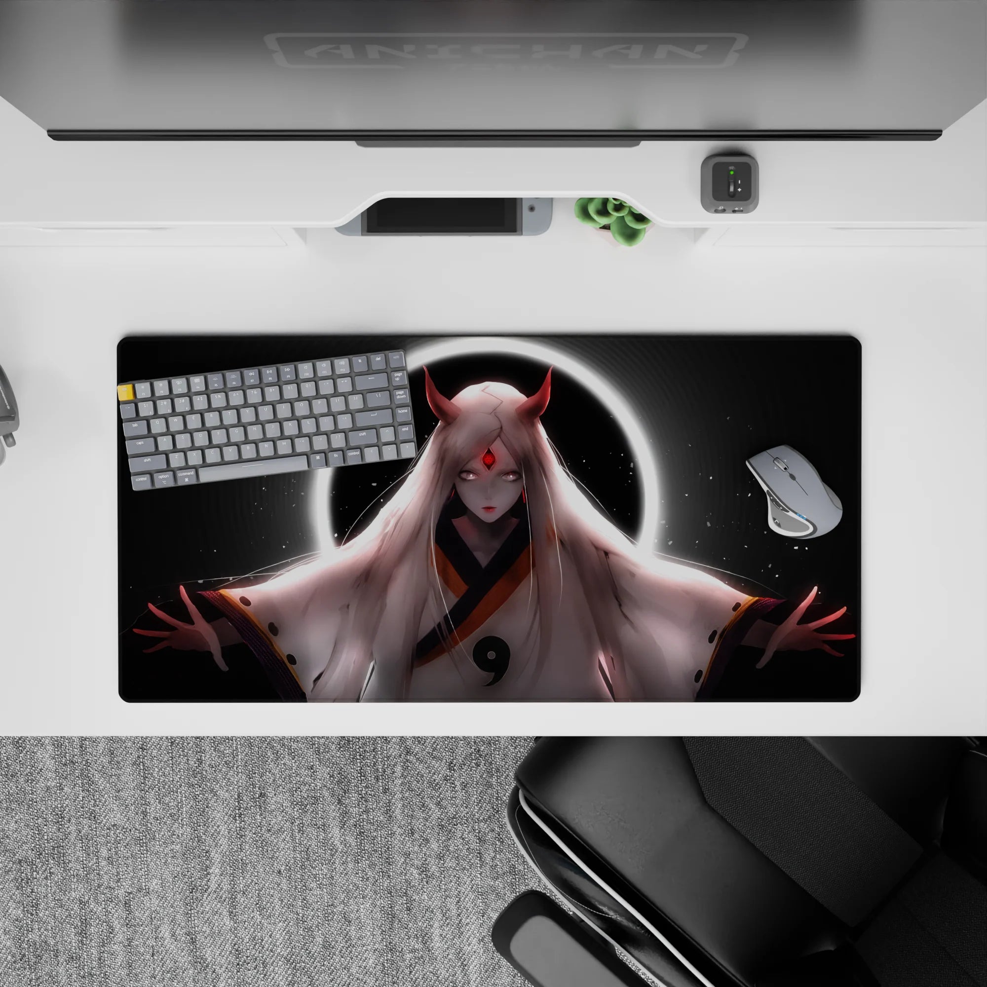 Akatsuki Deskmat | Mousepad | Deskpad - Kaguya&#39;s Ascension - AniChan