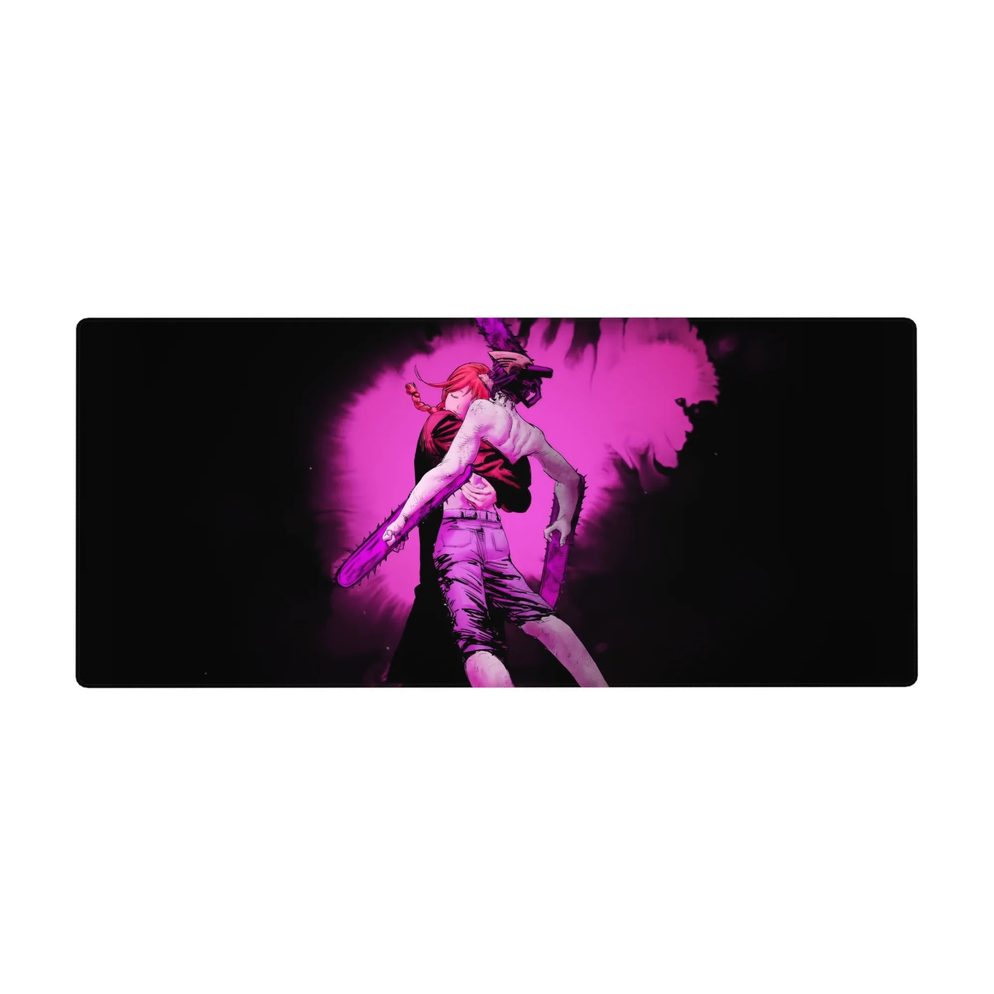 Chainsaw Man - Anime Mouse Pad and Desk Pad - Neon Tragedy - AniChan