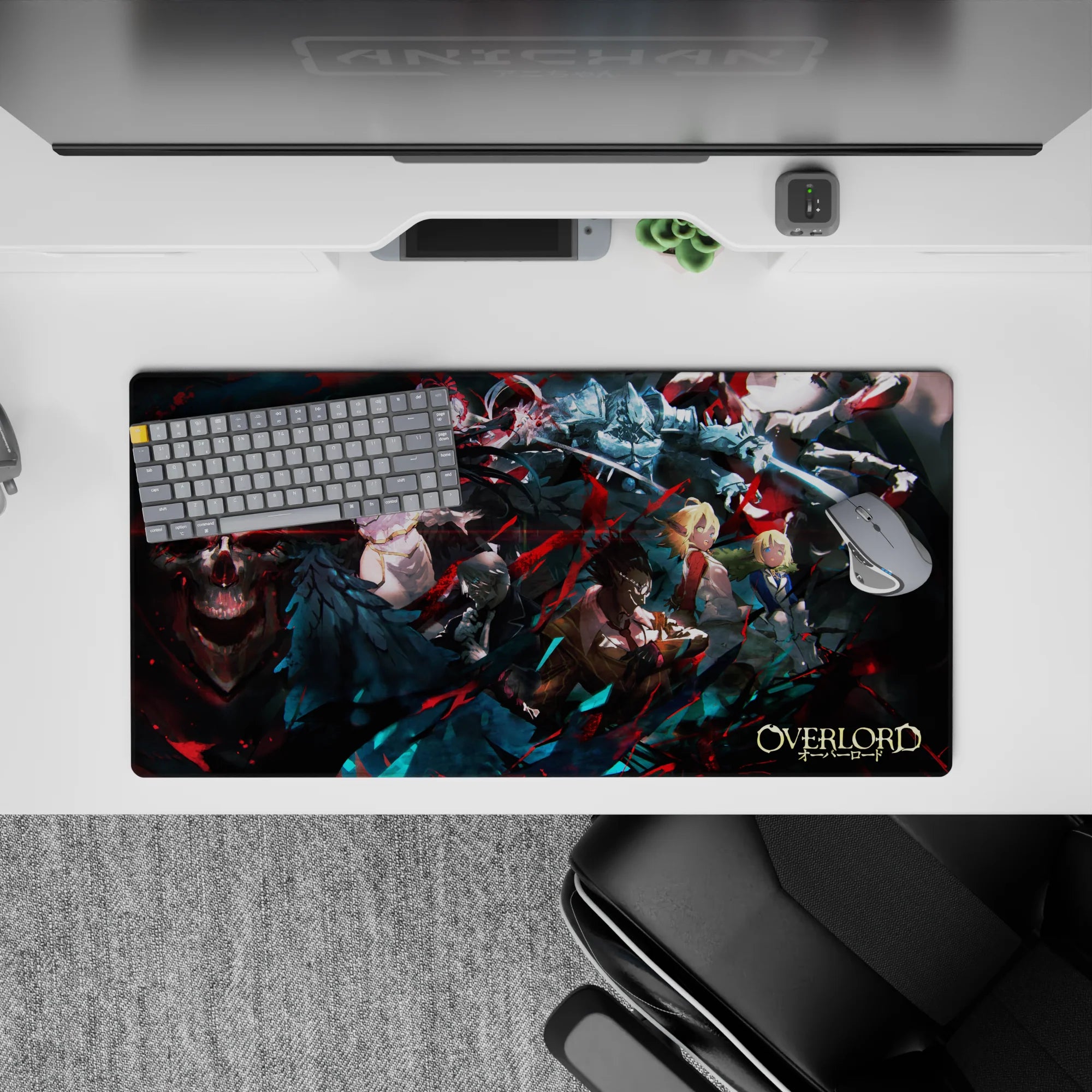 Overlord Deskmat | Mousepad | Deskpad - Overlord Chaos Unleashed - AniChan