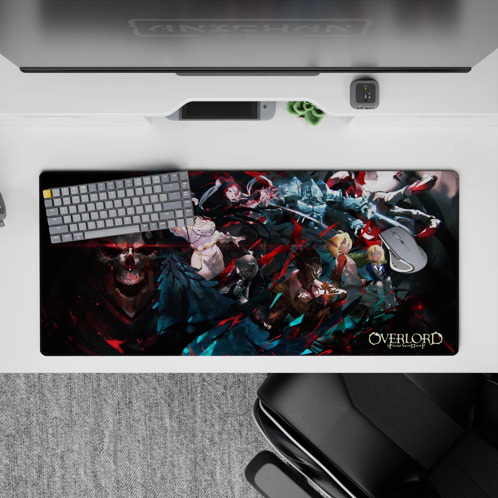 Overlord Deskmat | Mousepad | Deskpad - Overlord Chaos Unleashed - AniChan