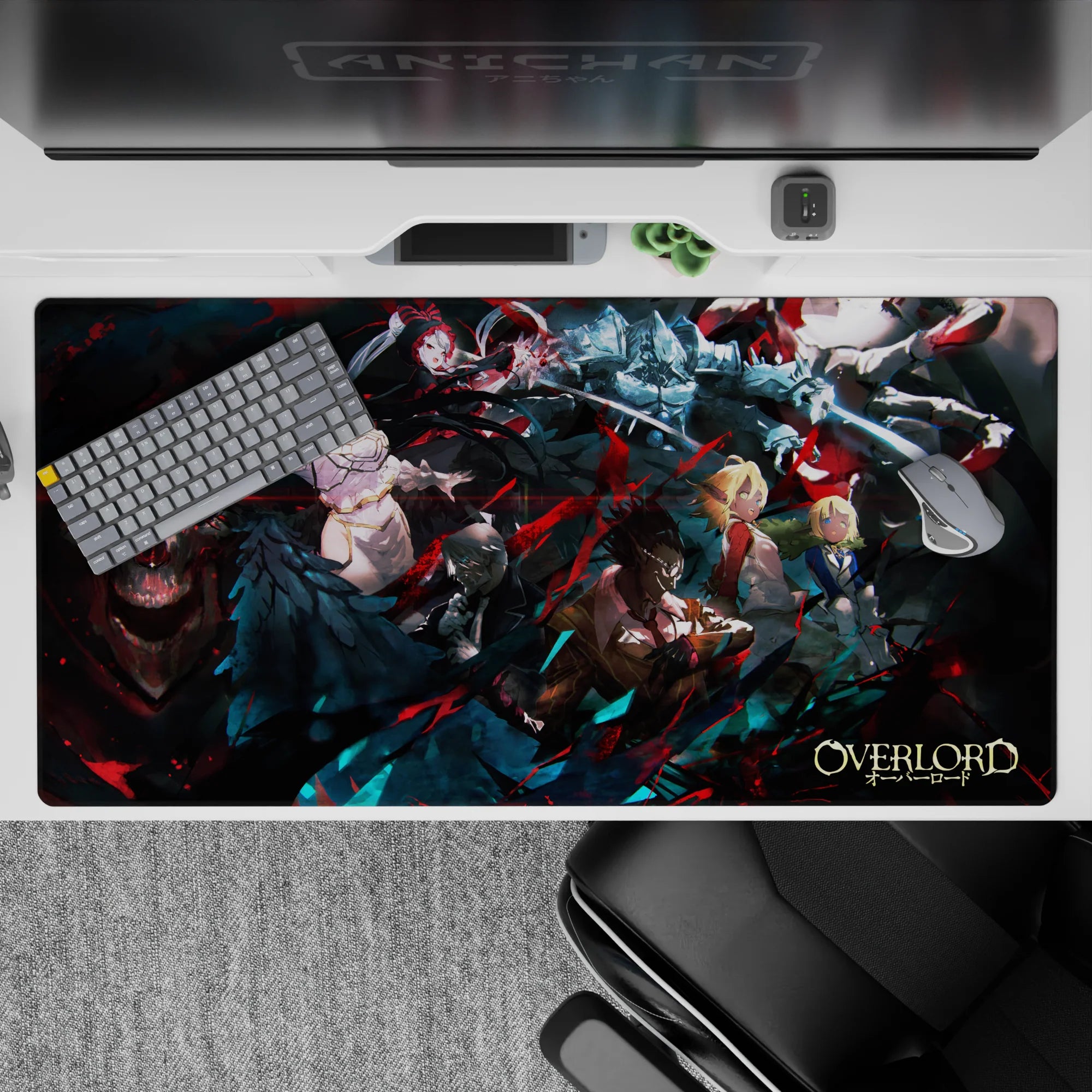 Overlord Deskmat | Mousepad | Deskpad - Overlord Chaos Unleashed - AniChan