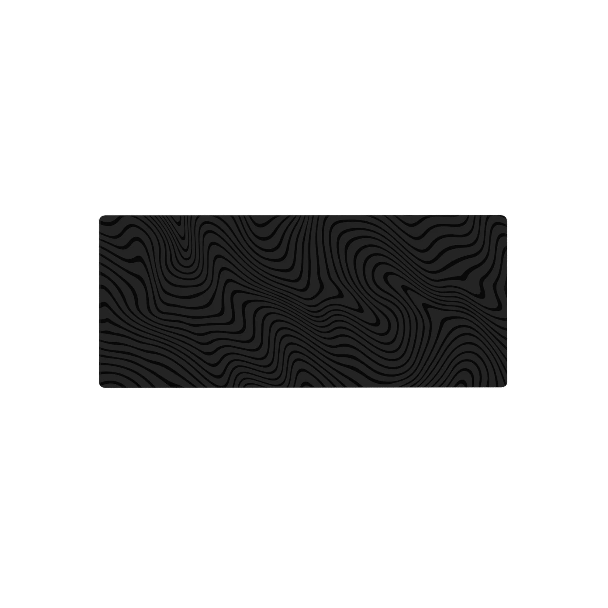 Liquid Abstract Deskmat | Mousepad | Deskpad - Noir Waves - AniChan