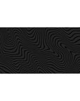 Liquid Abstract Deskmat | Mousepad | Deskpad - Noir Waves - AniChan