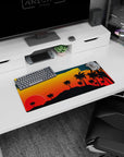 Vector Landscapes Deskmat | Mousepad | Deskpad - Sunset Serenity