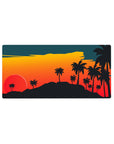 Vector Landscapes Deskmat | Mousepad | Deskpad - Sunset Serenity