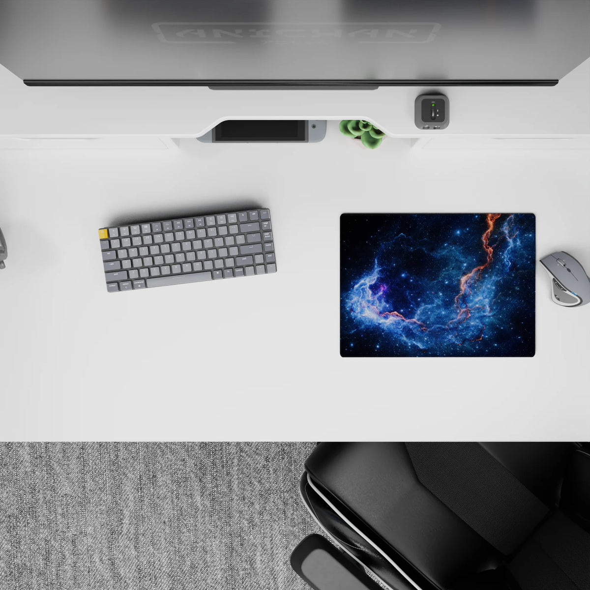 Cosmic Ember Rift - Space Mouse Pad and Desk Pad – AniChan