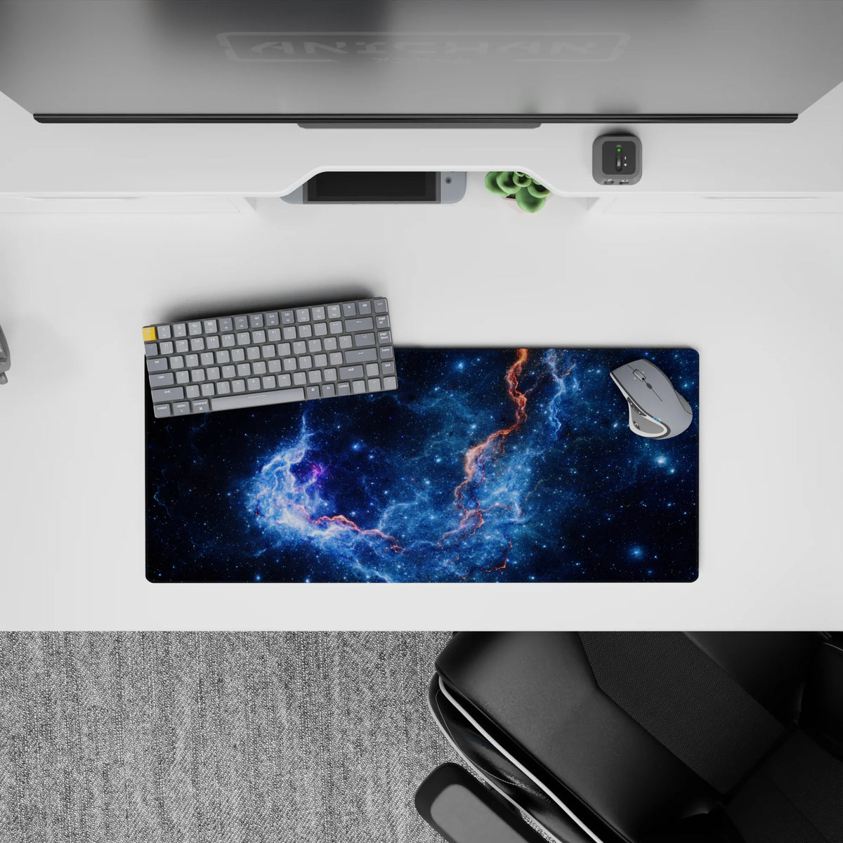 Cosmic Ember Rift - Space Mouse Pad and Desk Pad – AniChan