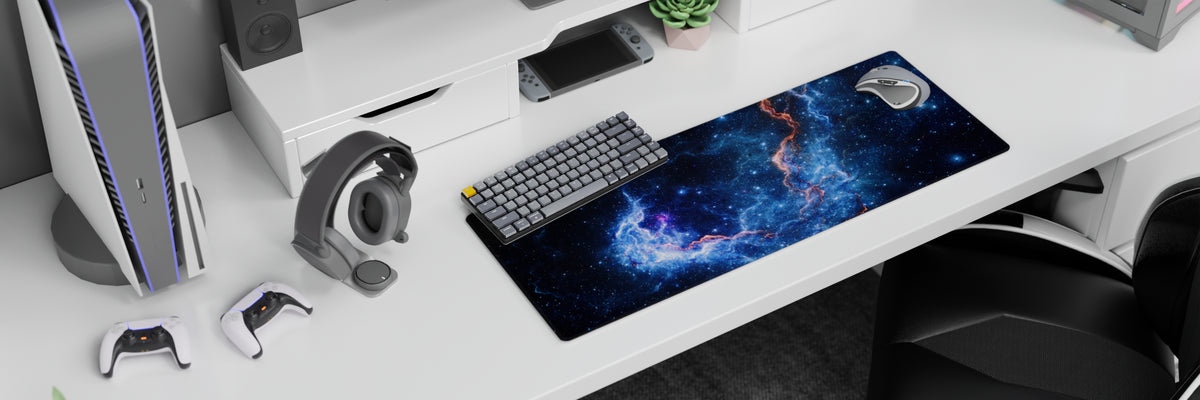 Cosmic Ember Rift - Space Mouse Pad and Desk Pad – AniChan