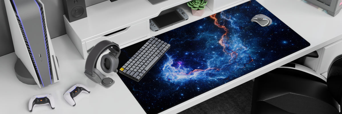Cosmic Ember Rift - Space Mouse Pad and Desk Pad – AniChan