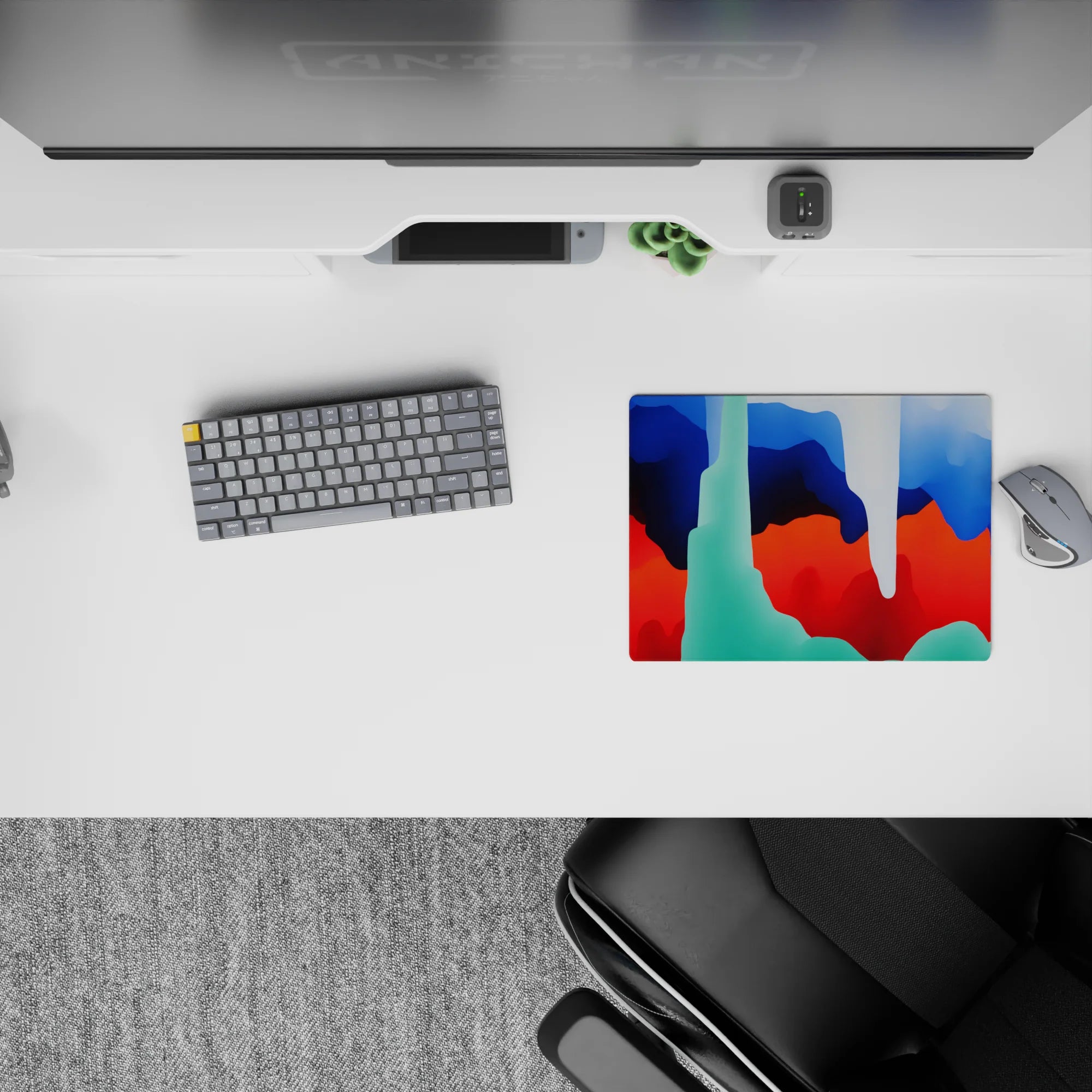 Abstract Deskmat | Mousepad | Deskpad - Color Flow - AniChan