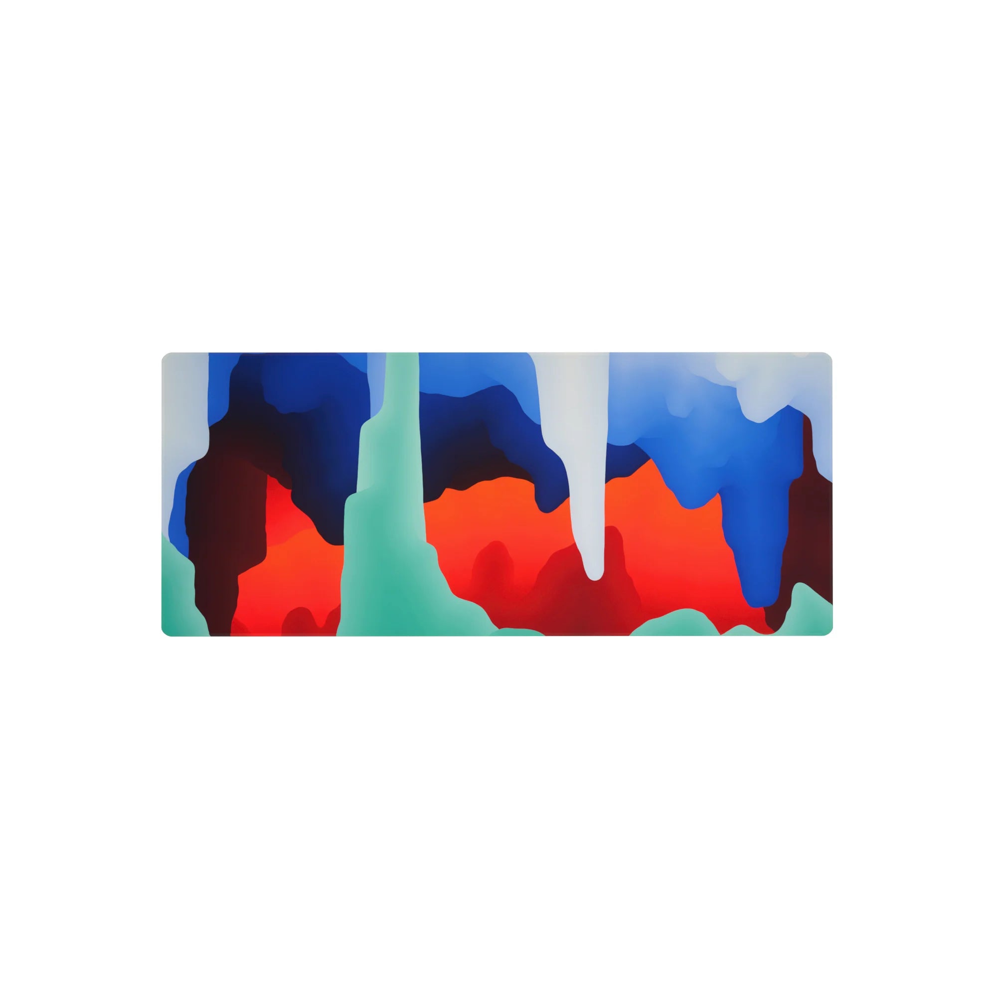 Abstract Deskmat | Mousepad | Deskpad - Color Flow - AniChan