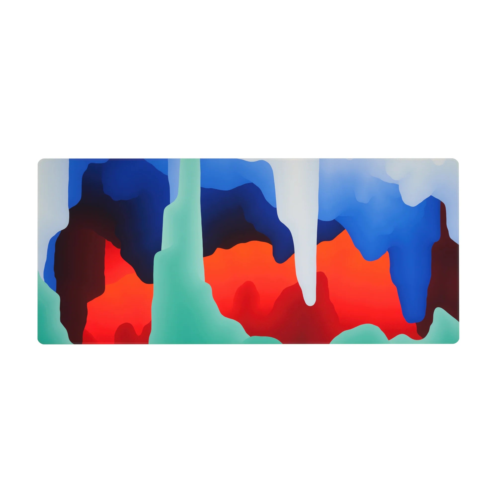 Abstract Deskmat | Mousepad | Deskpad - Color Flow - AniChan