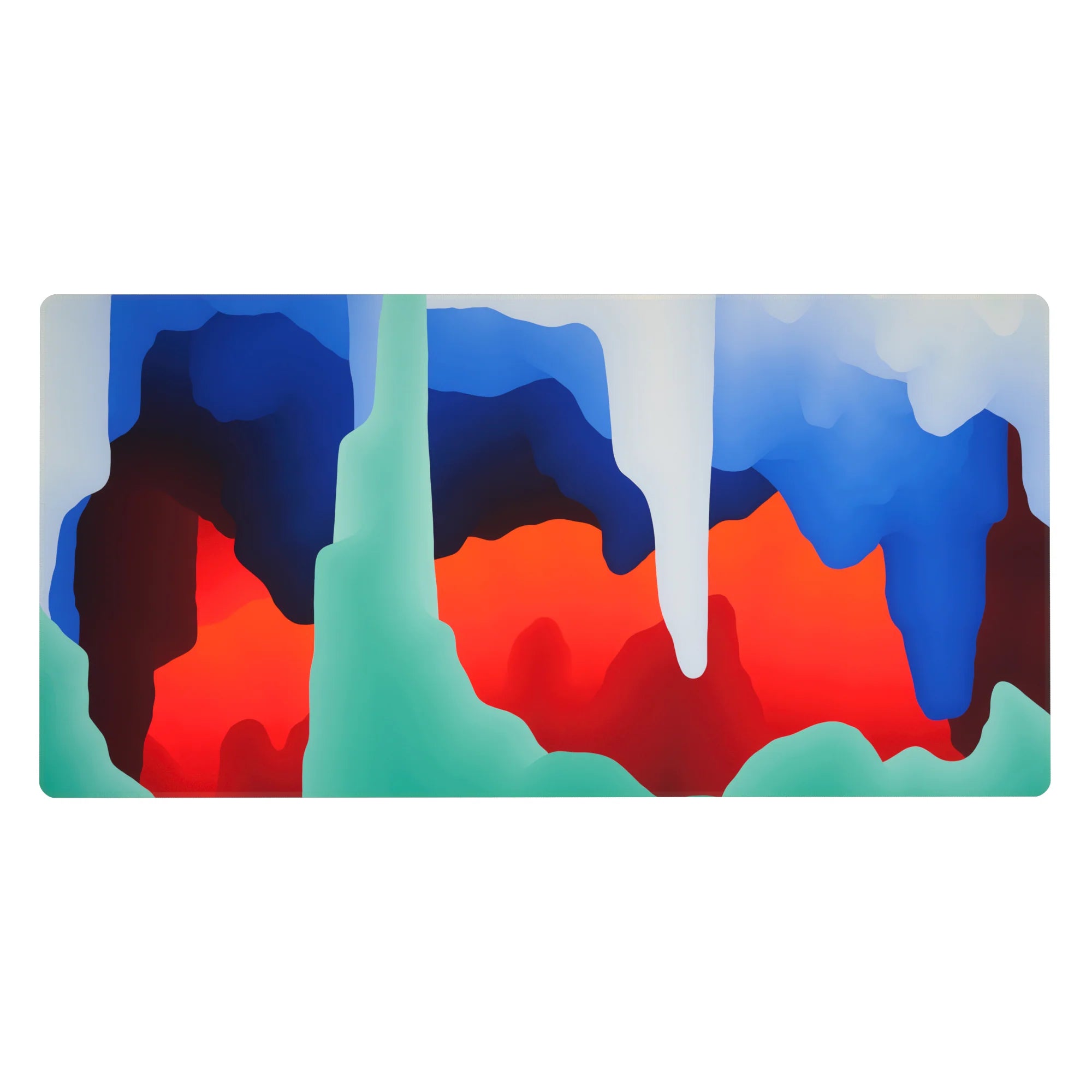 Abstract Deskmat | Mousepad | Deskpad - Color Flow - AniChan