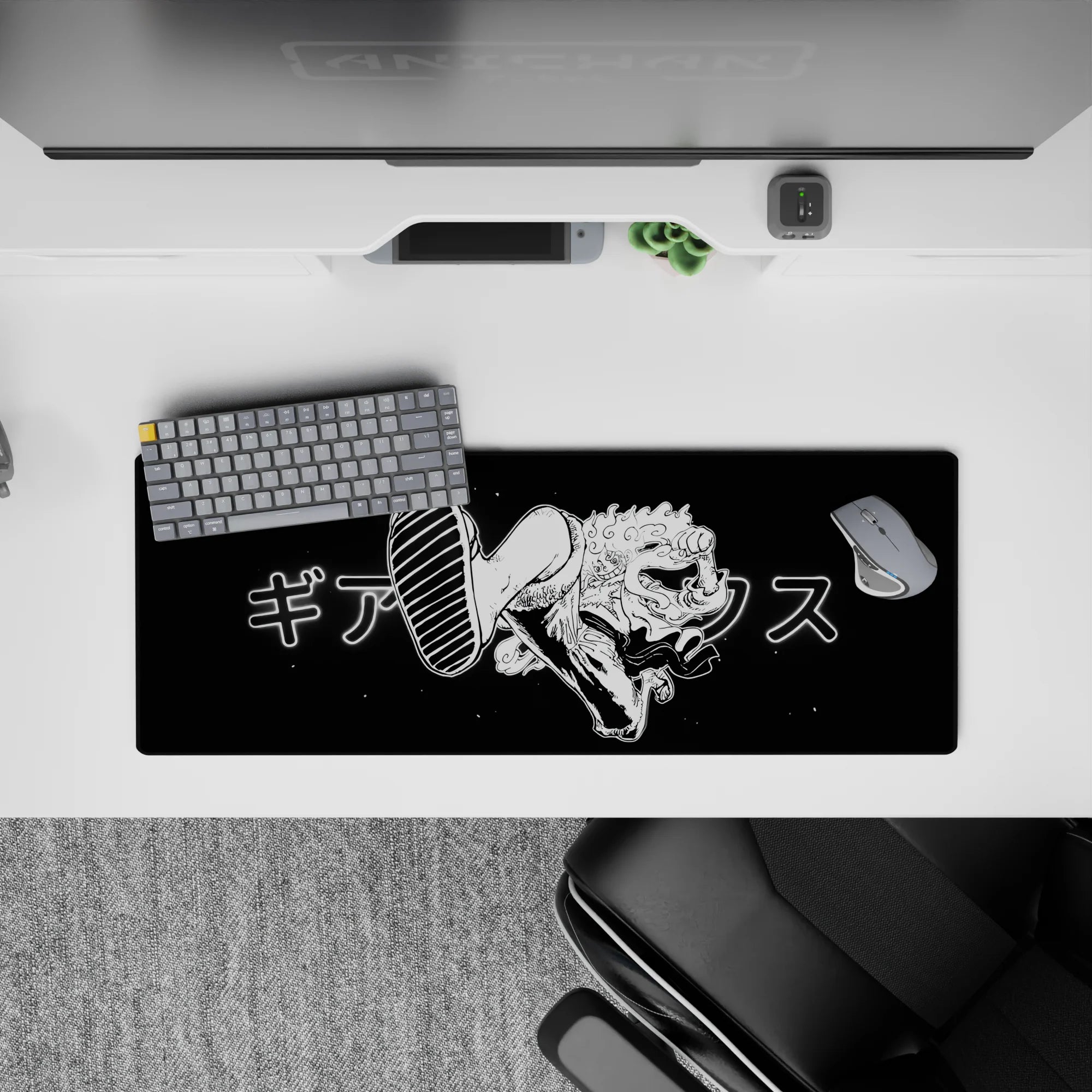 One Piece Deskmat | Mousepad | Deskpad - Gear 5 Playful Power - AniChan