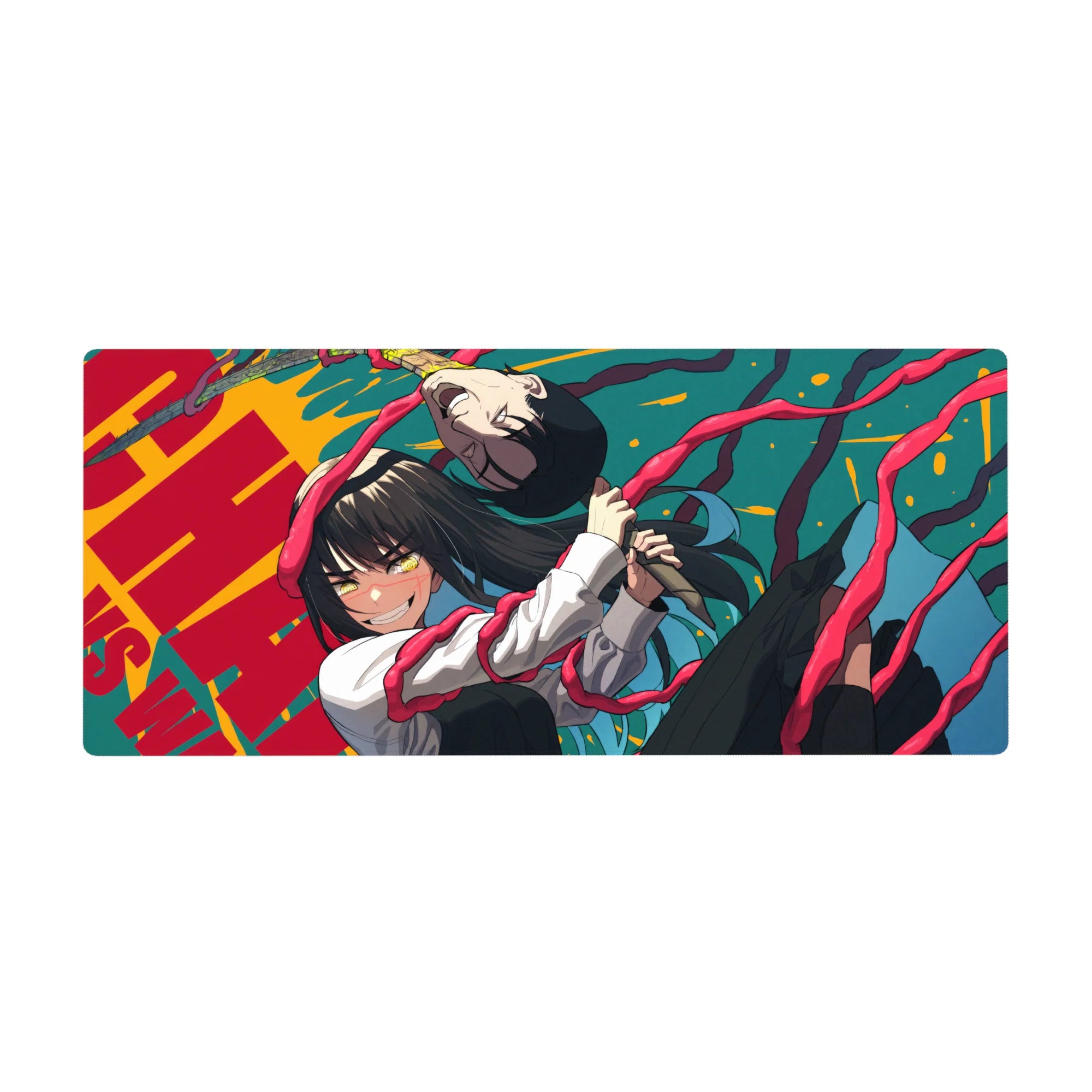 Chainsaw Man - Anime Mouse Pad and Desk Pad - War Devil’s Frenzy - AniChan